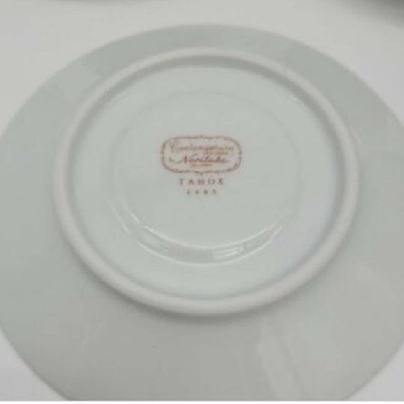 NORITAKE TAHOE 2585 Cup & Saucer Set of 3 with 1 sugar pot - Excellent Condition - Picture 8 of 9